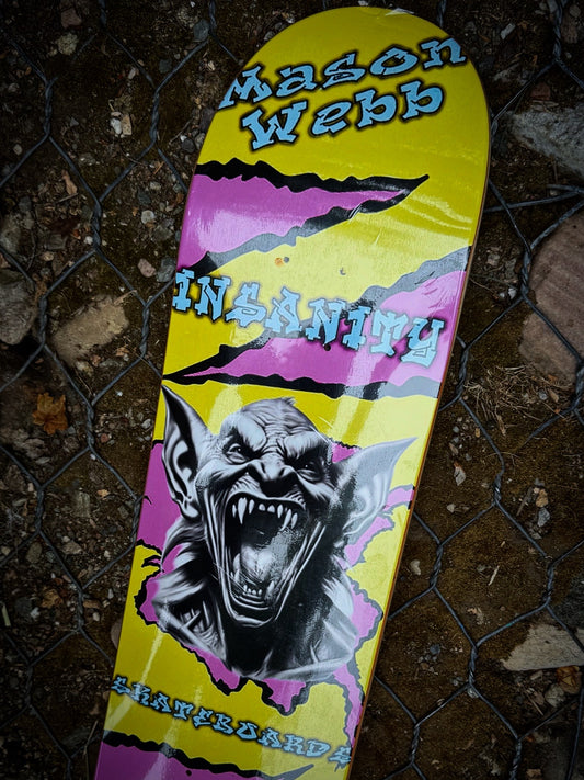 Mason Webb insanity board