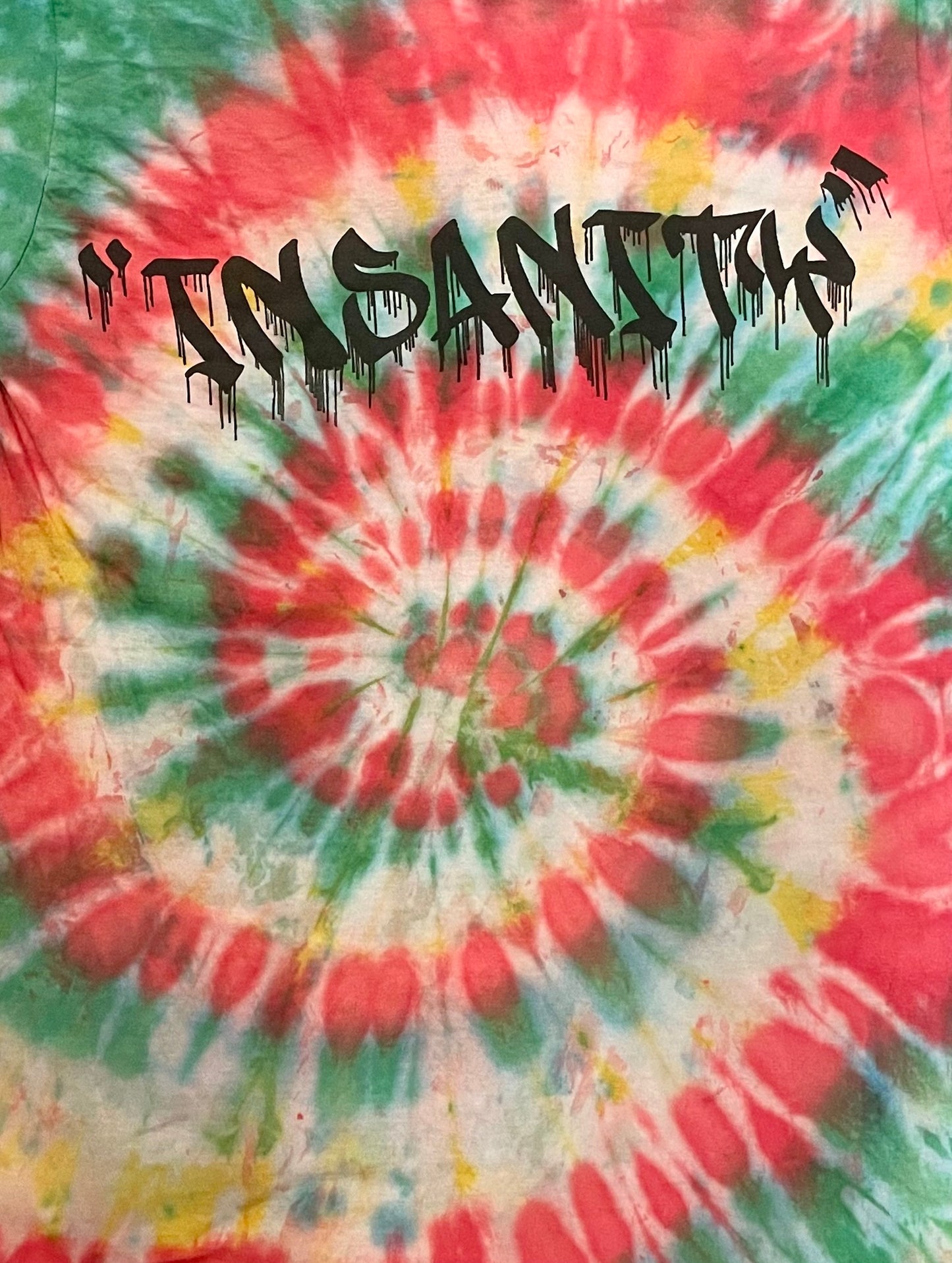 Insanity tie dye tees