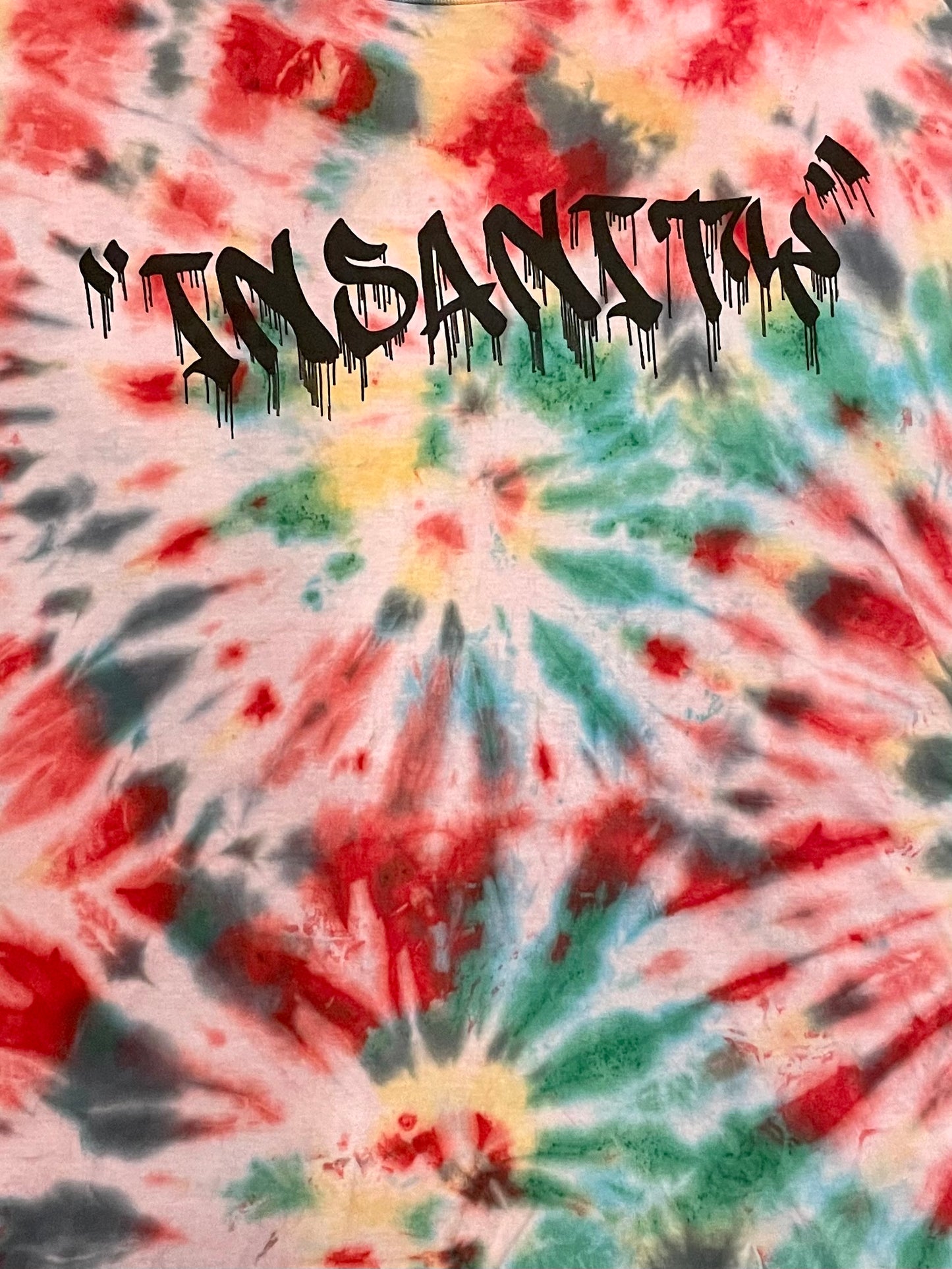 Insanity tie dye tees