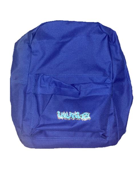 Blue Grafiti Back Pack