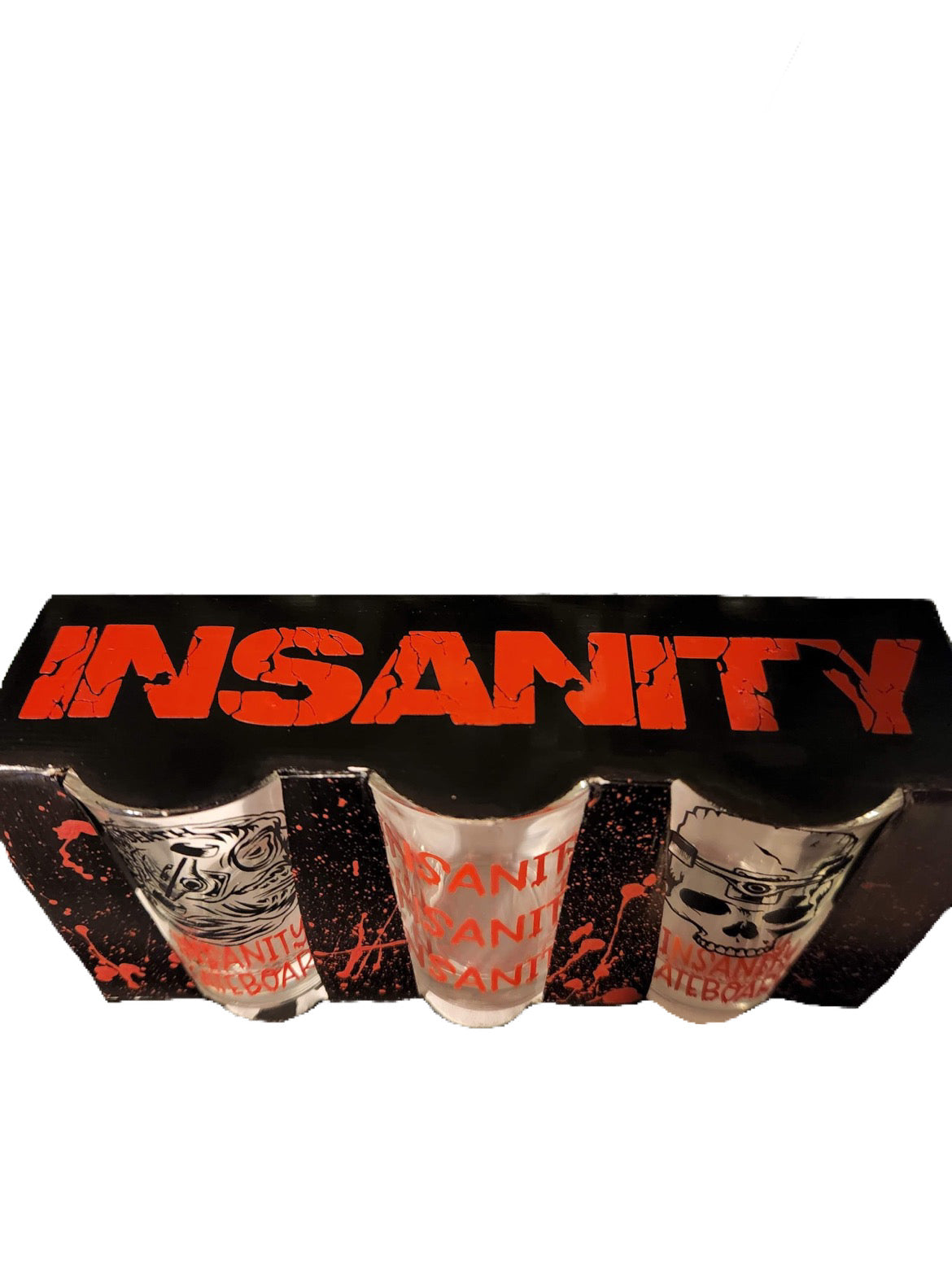 Insanity shot glasses